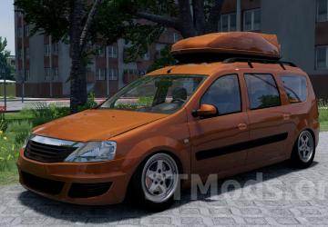 Lada Largus/Renault Logan/Dacia Logan version 2.0 for BeamNG.drive (v0.30.x)