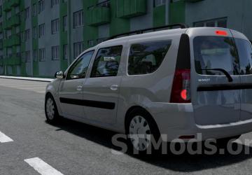 Lada Largus/Renault Logan/Dacia Logan version 3.0 for BeamNG.drive (v0.30.x)