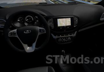 Lada Vesta version 3.0 for BeamNG.drive (v0.35.x)