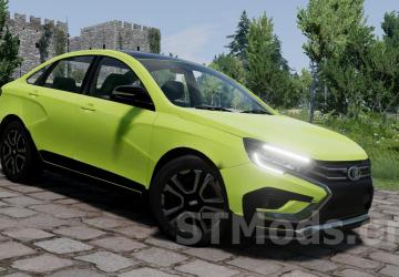 Lada Vesta NG version 2.3 for BeamNG.drive (v0.31.x)