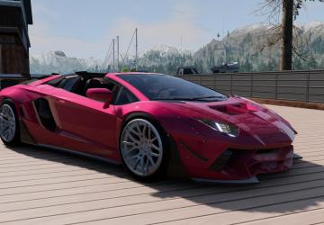 Lamborghini Aventador version 1.0 for BeamNG.drive (v0.29.x)