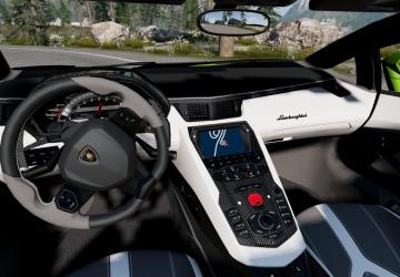 Lamborghini Aventador version 1.0 for BeamNG.drive (v0.29.x)