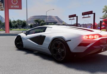 Lamborghini Countach LPI 800-4 2022 version 1.0 for BeamNG.drive (v0.29.x)