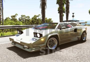 Lamborghini Countach (Revamp) version 0.151 for BeamNG.drive
