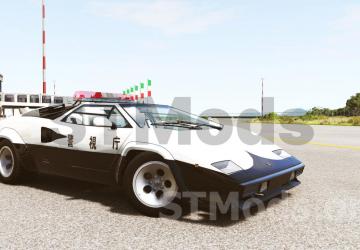 Lamborghini Countach (Revamp) version 0.15 for BeamNG.drive (v0.35.x)