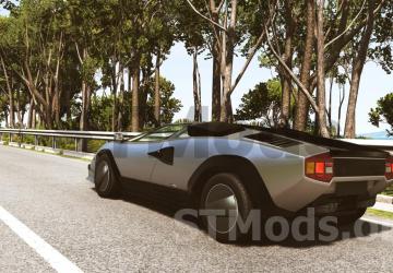 Lamborghini Countach (Revamp) version 0.15 for BeamNG.drive (v0.35.x)