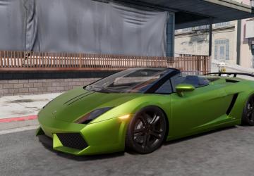 Lamborghini Gallardo version 2.0 for BeamNG.drive (v0.29.x)