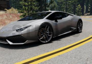 Lamborghini Huracan version 1.1 for BeamNG.drive (v0.35.x)