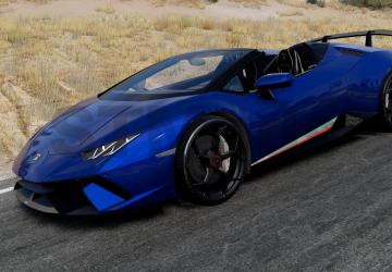 Lamborghini Huracan version 1.1 for BeamNG.drive (v0.35.x)