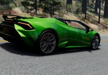 Lamborghini Huracan version 1.1 for BeamNG.drive (v0.35.x)