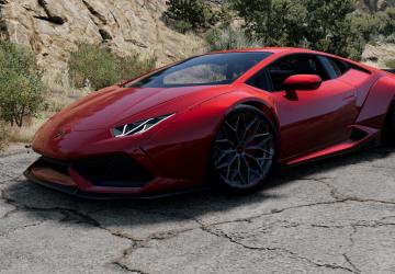Lamborghini Huracan version 1.0 for BeamNG.drive (v0.35.x)