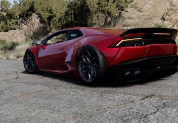 Lamborghini Huracan version 1.0 for BeamNG.drive (v0.35.x)