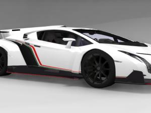 Lamborghini Veneno version 1.0 for BeamNG.drive (v0.11)