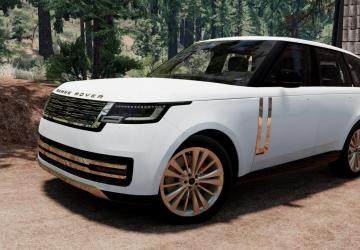 Land Rover Range Rover 2022 version 1.0 for BeamNG.drive (v0.30.x)