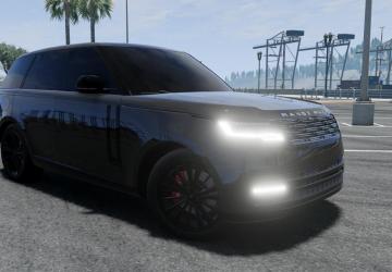 Land Rover Range Rover 2022 version 1.0 for BeamNG.drive (v0.30.x)