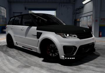 Land Rover Range Rover Sport SVR version 1.0 for BeamNG.drive (v0.29.x)