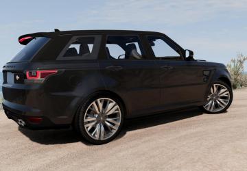 Land Rover Range Rover Sport SVR version 1.0 for BeamNG.drive (v0.29.x)