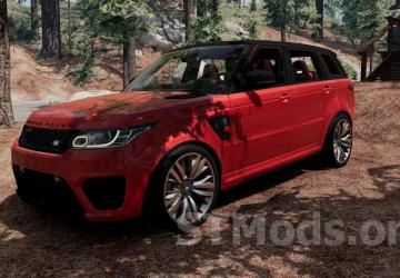 Land Rover Range Rover Sport SVR version 4.5 for BeamNG.drive (v0.35.x)