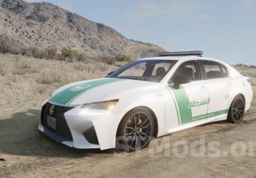 Lexus GS-F version 2.0 for BeamNG.drive (v0.30.x)