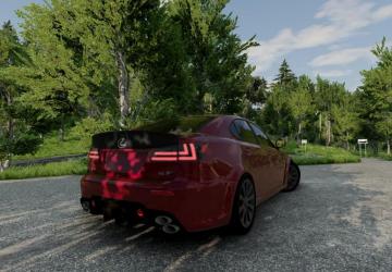 Lexus IS F version 1.0 for BeamNG.drive (v0.27.x)