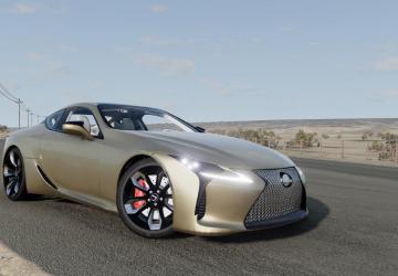 Lexus LC500 version 1.0 for BeamNG.drive (v0.29.x)