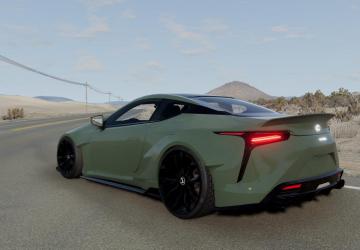 Lexus LC500 version 1.0 for BeamNG.drive (v0.29.x)