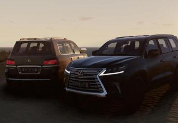 Lexus LX570 version 1.0 for BeamNG.drive (v0.25)