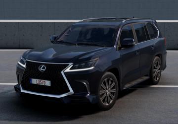 Lexus LX570 version 1.0 for BeamNG.drive (v0.25)