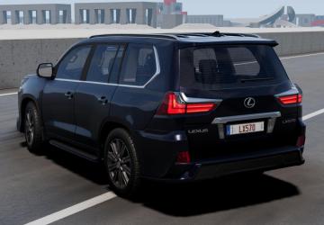 Lexus LX570 version 1.0 for BeamNG.drive (v0.25)