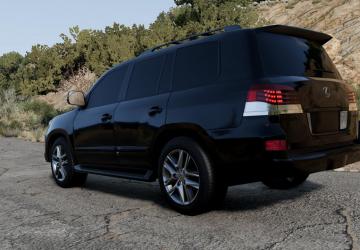 Lexus LX570 version 2.0 for BeamNG.drive (v0.35.x)