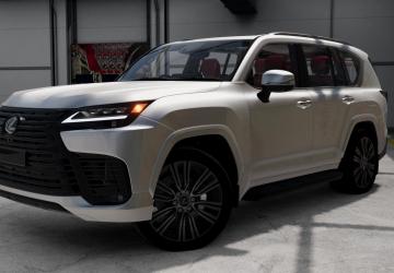 Lexus LX Series (2023) version 1.0 for BeamNG.drive (v0.31.x)