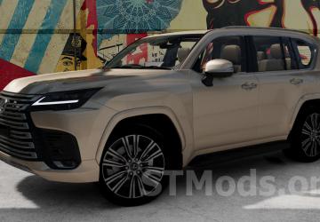 Lexus LX Series (2023) version 1.1 for BeamNG.drive (v0.31.x)