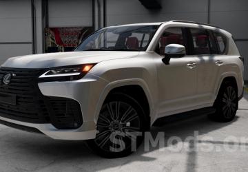 Lexus LX Series (2023) version 1.1 for BeamNG.drive (v0.31.x)