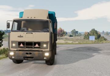 MAZ-5337/5432/5551 version 1.0 for BeamNG.drive (v0.29.x)