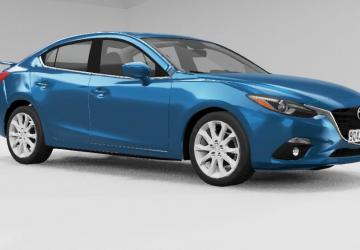 Mazda 3 Sedan 2014 version 1.0 for BeamNG.drive (v0.24)