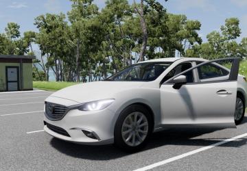 Mazda 6/Atenza version 1.0 for BeamNG.drive (v0.29.x)