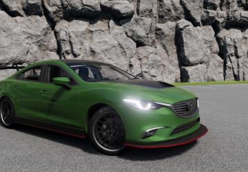 Mazda 6/Atenza version 1.0 for BeamNG.drive (v0.29.x)
