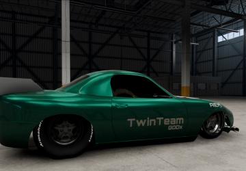 Mazda MX5 Drag TwinTeam made by ClinPR for Godx 1 v1 for BeamNG.drive (v0.32.x)