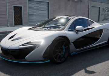 McLaren P1 version 1.0 for BeamNG.drive (v0.31.x)
