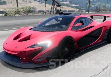 McLaren P1 version 2.0 for BeamNG.drive (v0.35.x)