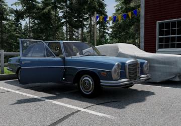 Mercedes-Benz 300SEL version 1.0 for BeamNG.drive (v0.29.x)