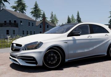 Mercedes-Benz A45 AMG version 1.0 for BeamNG.drive (v0.30.x)
