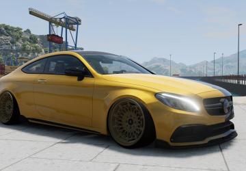Mercedes-Benz C-Class Coupe version 4.0 for BeamNG.drive (v0.30.x)