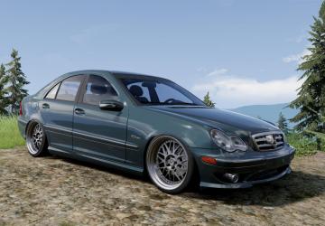 Mercedes-Benz C-Class W203 version 1.0 for BeamNG.drive (v0.29.x)