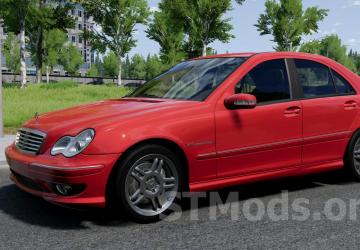 Mercedes-Benz C-Class (W203) version 5.1 for BeamNG.drive (v0.35.x)