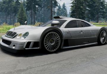 Mercedes-Benz CLK GTR version 1.01 for BeamNG.drive (v0.35.x)