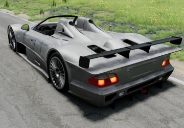 Mercedes-Benz CLK GTR version 1.01 for BeamNG.drive (v0.35.x)