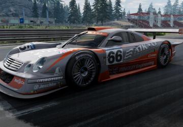 Mercedes-Benz CLK GTR version 1.01 for BeamNG.drive (v0.35.x)