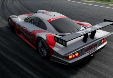 Mercedes-Benz CLK GTR version 1.01 for BeamNG.drive (v0.35.x)