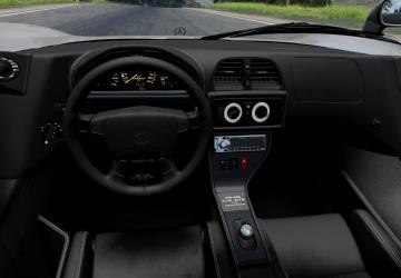 Mercedes-Benz CLK GTR version 1.01 for BeamNG.drive (v0.35.x)
